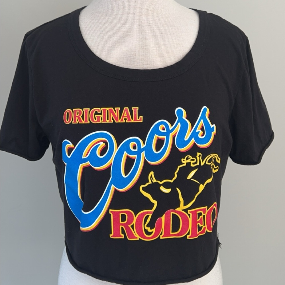 Coors Cropped Tshirt -Medium